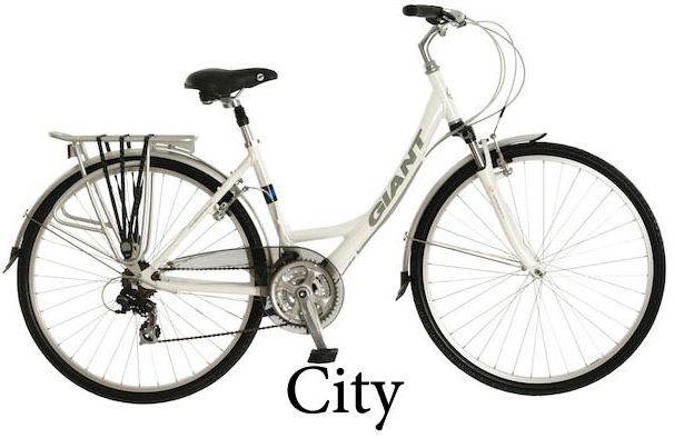 city trekking bicycles